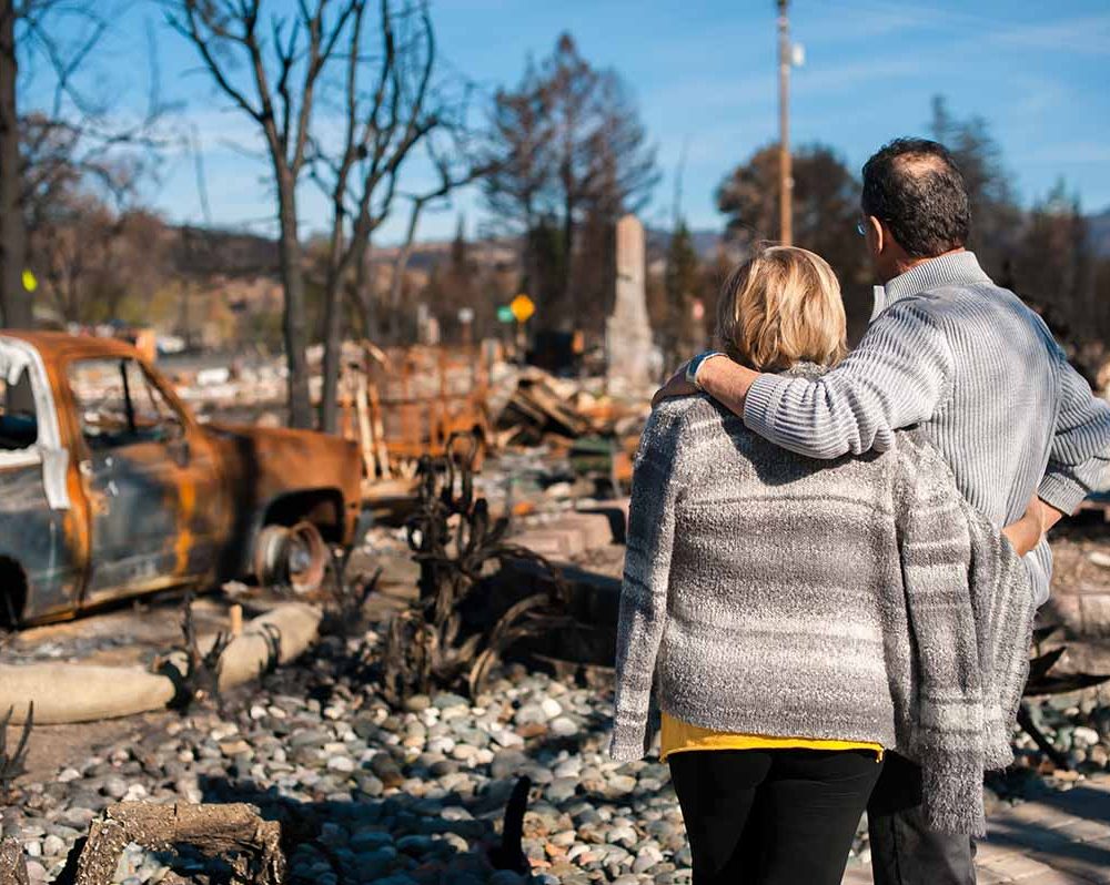 disaster recovery destruction rebuild