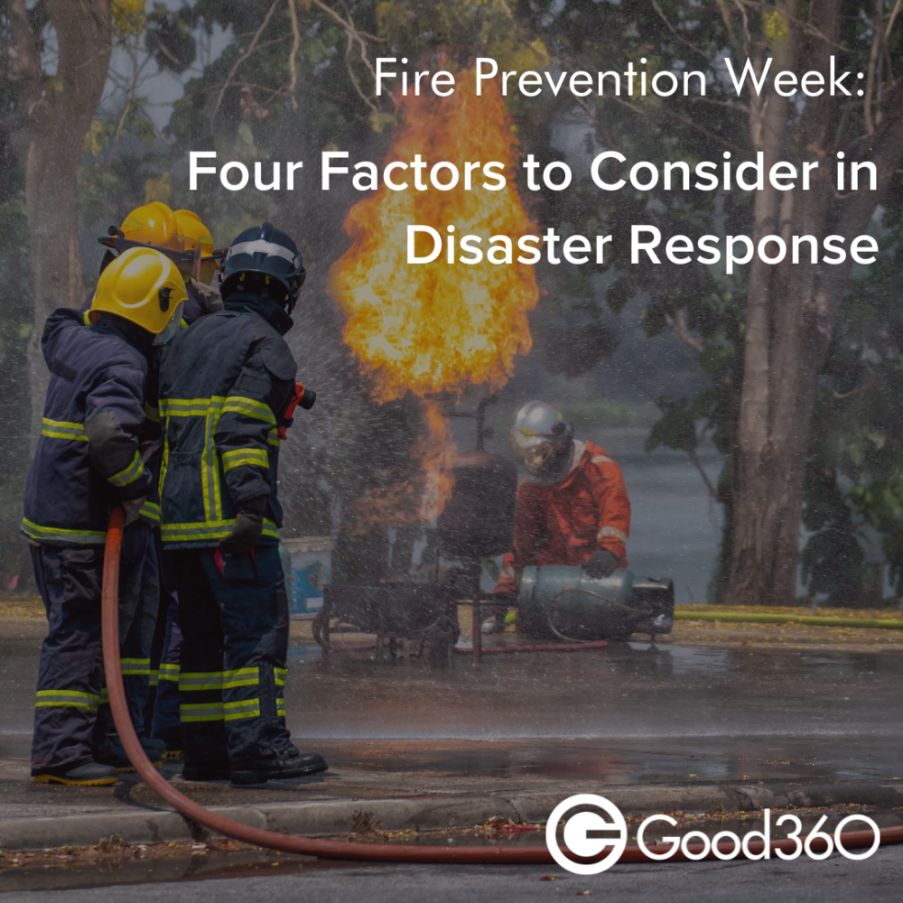 Fire Prevention Month: 4 Factors to Consider in Disaster Response