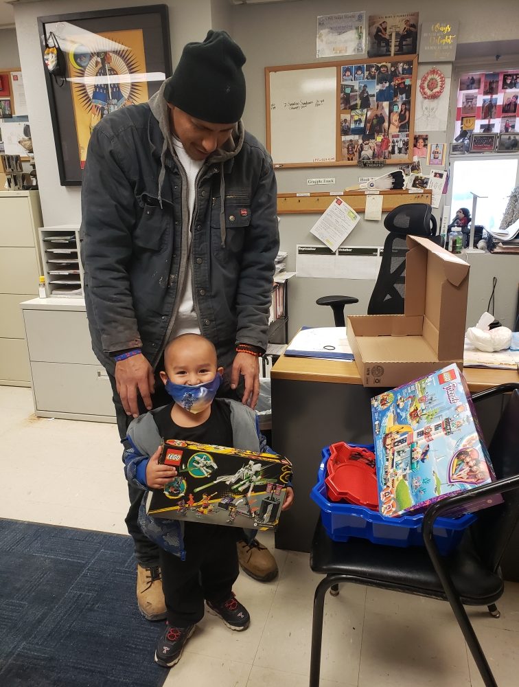 Toys for Tots Donations Bring  Cheer to the Children of Pine Ridge Reservation
