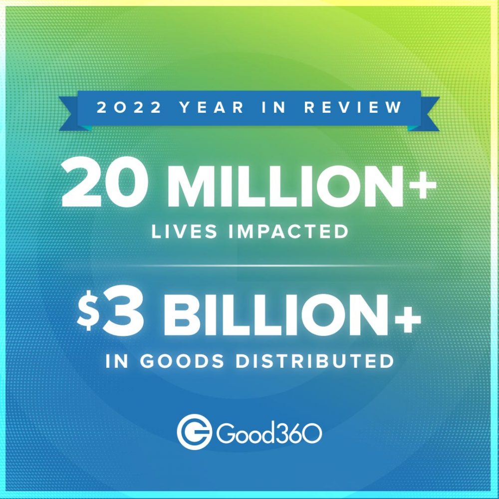 Year in Review: Good360 Crosses the $3 Billion Mark in 2022