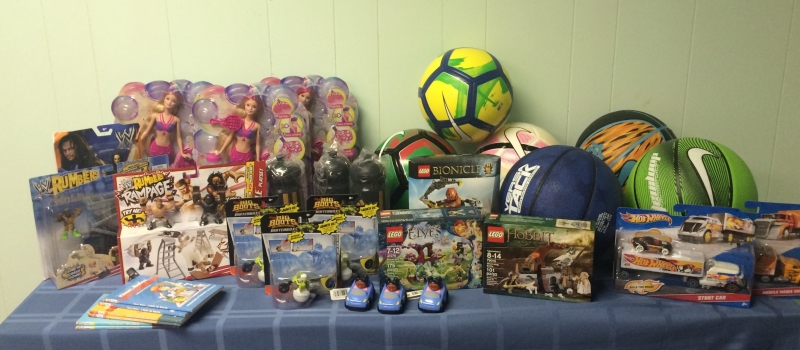 Mattel and Nike Donations For Birthday Bags Mattel and Nike Donations For Birthday Bags